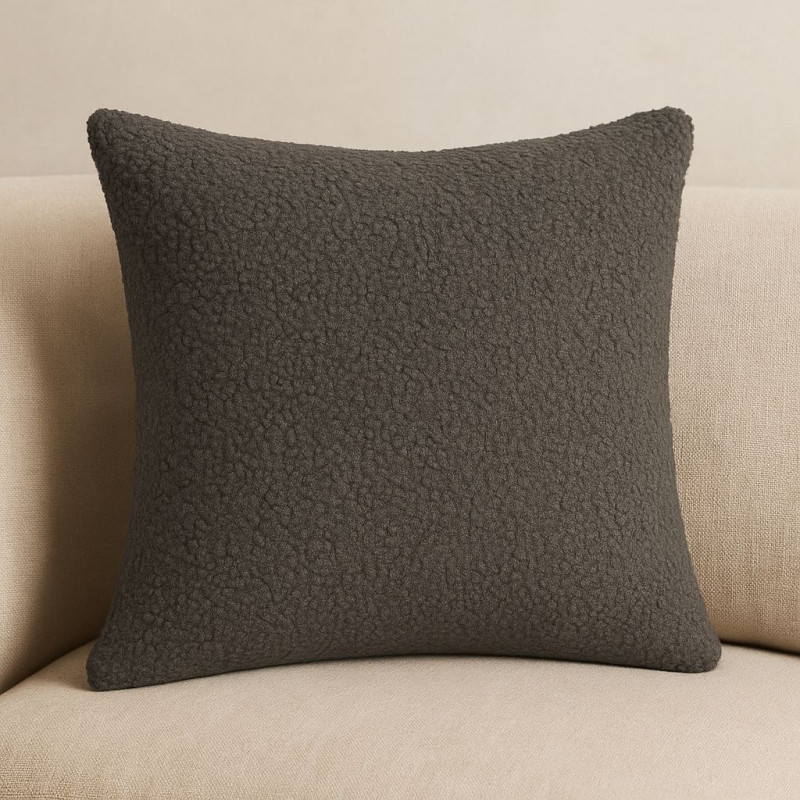 Curly Fleece GRIS Gray